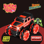 Load image into Gallery viewer, Notting Hill Drift Mastro Remote Control Car for Kids Rechargeable Rc Car Offroad High Speed with 2 Speeds and 4 Headlight Modes | Lithium Battery | C-Type Charging | Made in India (Red)