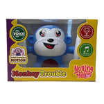 Load image into Gallery viewer, Notting Hill Dancing Monkey Musical Toy for Kids | Spinning Rolling with Voice Control, Musical Light & Sound Effects | Tumble Toy for Fun 12+ Month (Light Blue)