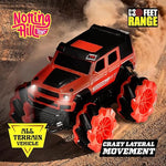 Load image into Gallery viewer, Notting Hill Drift Mastro Remote Control Car for Kids Rechargeable Rc Car Offroad High Speed with 2 Speeds and 4 Headlight Modes | Lithium Battery | C-Type Charging | Made in India (Red)