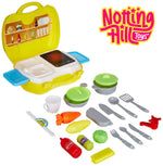 Load image into Gallery viewer, Kids Kitchen Play Set | Portable Plastic Suitcase with Cooking Accessories | 28 Pcs Kitchen Set