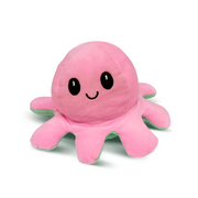 Double Flip Octo-Fun Pack, Get 2 Reversible Octopus Plushies (Pink/Sea Green & Black/Grey), Twice the Fun, Twice the Cuteness!