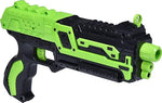 Load image into Gallery viewer, Notting Hill Battle Blazer Gun with 10 Foam Bullets | Fun Rapid Shooting Battle Fight Game for Indoor Outdoor for Kids 3+ (Green)
