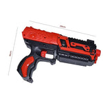 Load image into Gallery viewer, Notting Hill Battle Blazer Gun with 10 Foam Bullets | Fun Rapid Shooting Battle Fight Game for Indoor Outdoor for Kids 3+ (RED)
