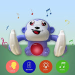 Load image into Gallery viewer, Notting Hill Dancing Monkey Musical Toy for Kids | Spinning Rolling with Voice Control, Musical Light &amp; Sound Effects | Tumble Toy for Fun 12+ Month (Purple)
