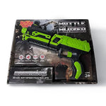 Load image into Gallery viewer, Notting Hill Battle Blazer Gun with 10 Foam Bullets | Fun Rapid Shooting Battle Fight Game for Indoor Outdoor for Kids 3+ (Green)
