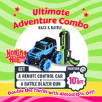 Load image into Gallery viewer, Ultimate Adventure Combo, Race &amp; Battle: Get a Remote Control Car and a Battle Blazer Gun Together! Double the Thrills with 10% Off!
